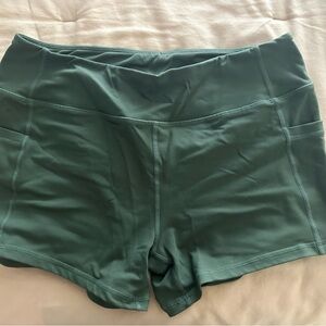 Born primitive mid rise shorts